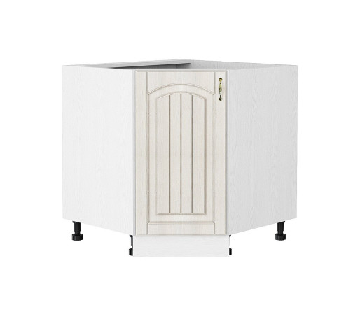 Шкаф нижний угловой (трапеция) Верона L, цвет: Ясень золото