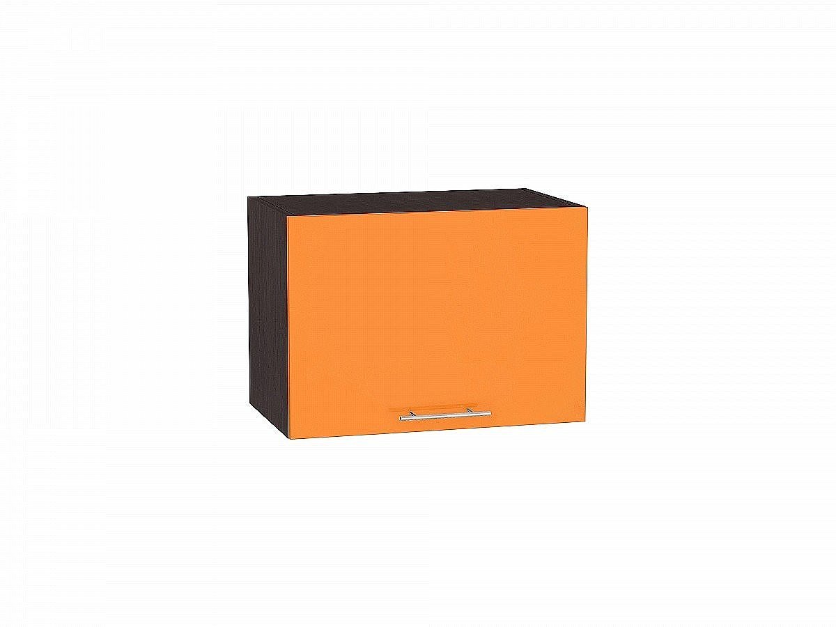 Шкаф верхний горизонтальный Валерия-М, цвет: Оранжевый глянец Шкаф верхний горизонтальный Валерия-М, цвет: Оранжевый глянец
