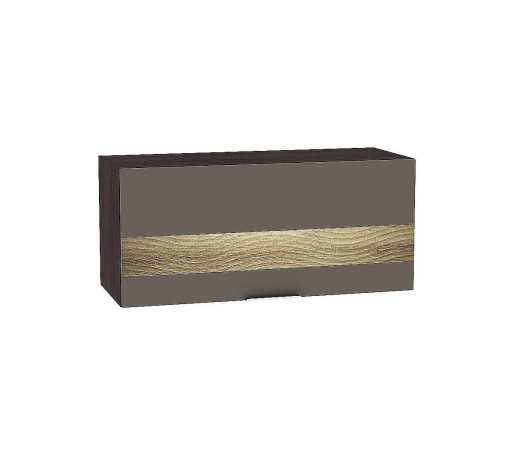 Шкаф верхний горизонтальный Терра D, цвет: Смоки Софт
