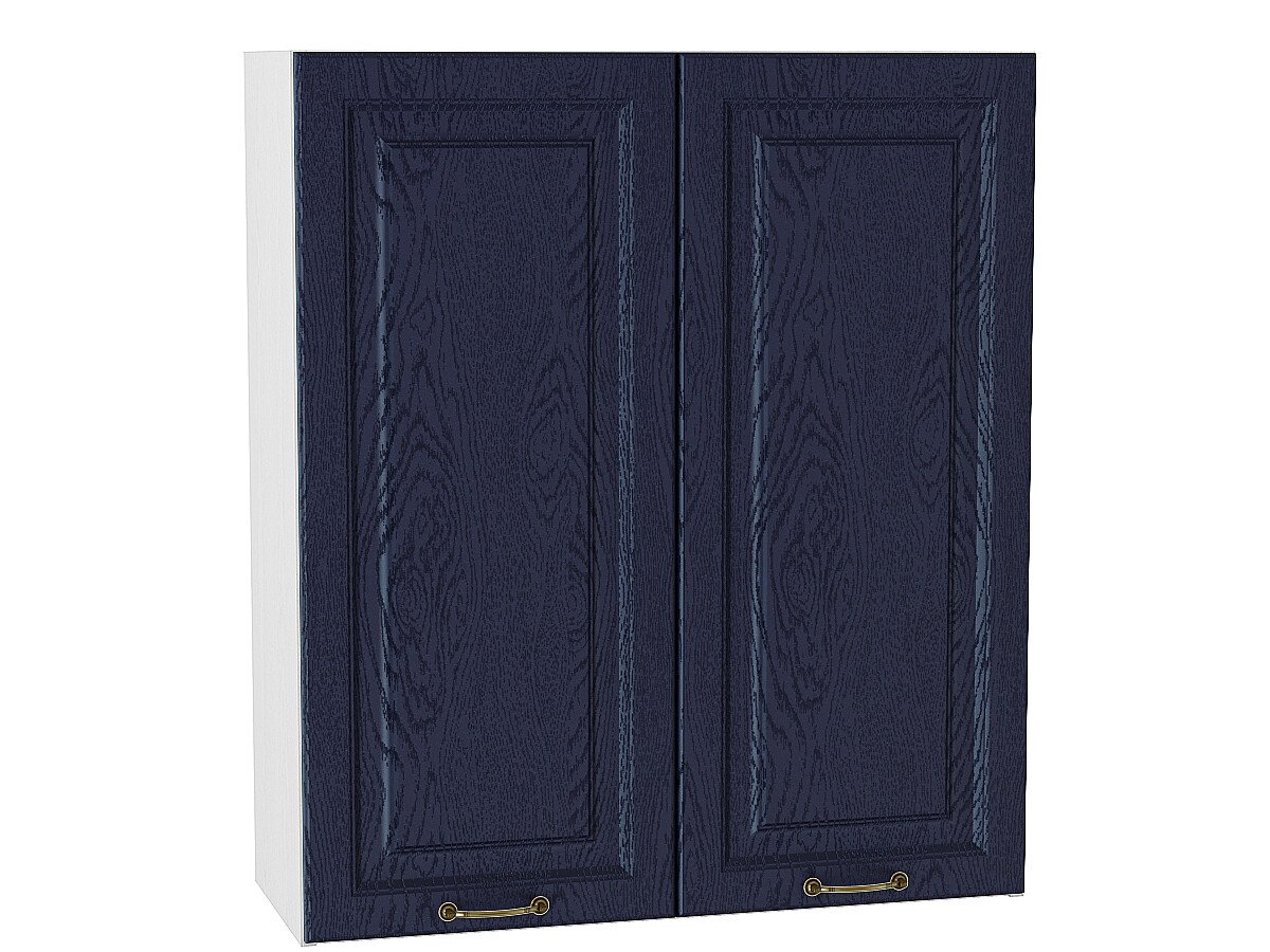 Шкаф верхний с 2-мя дверцами Ницца, цвет: Дуб синий Шкаф верхний с 2-мя дверцами Ницца, цвет: Дуб синий