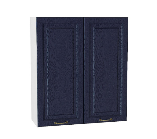 Шкаф верхний с 2-мя дверцами Ницца, цвет: Дуб синий
