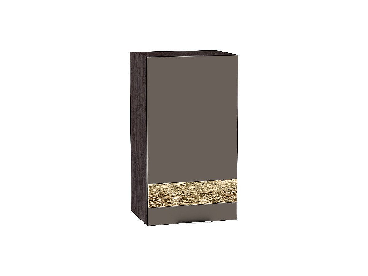 Шкаф верхний с 1-ой дверцей Терра DR, цвет: Смоки Софт Шкаф верхний с 1-ой дверцей Терра DR, цвет: Смоки Софт