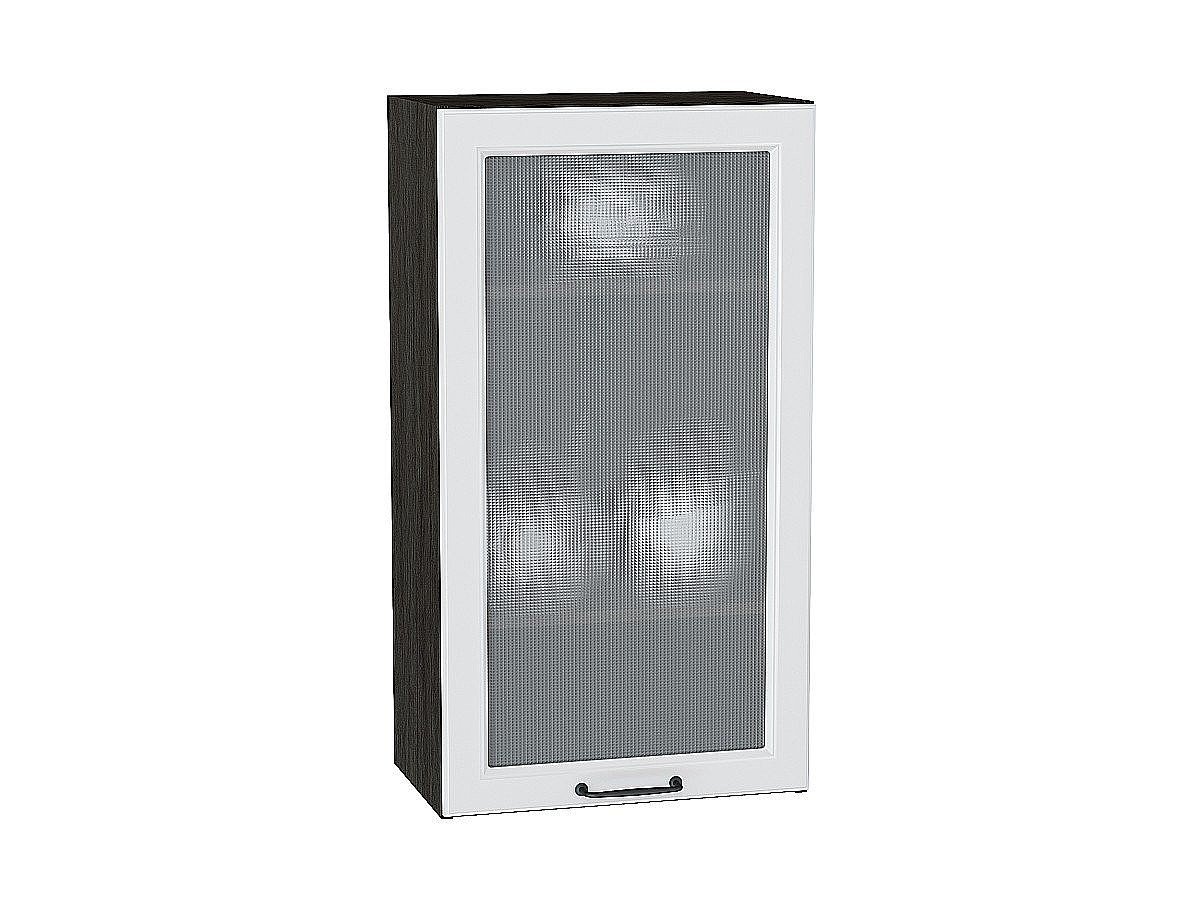 Шкаф верхний с 1-ой остекленной дверцей Ницца, цвет: Blanco Шкаф верхний с 1-ой остекленной дверцей Ницца, цвет: Blanco