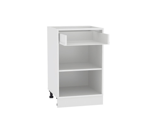 Каркас нижнего шкафа с одним ящиком Н 501, цвет: Белый