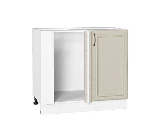 Шкаф нижний угловой Шале, цвет: Ivory