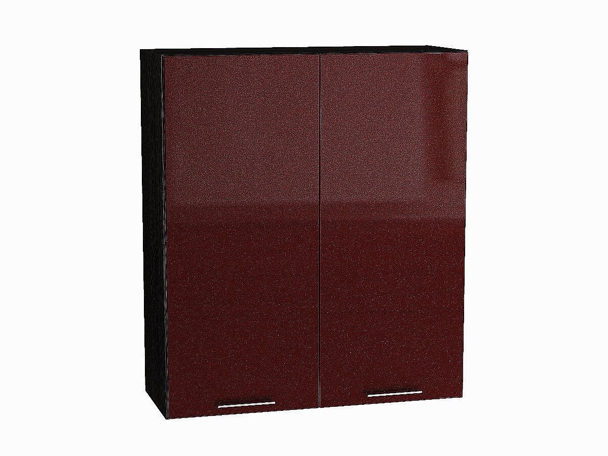 Шкаф верхний с 2-мя дверцами Валерия-М, цвет: Гранатовый металлик Шкаф верхний с 2-мя дверцами Валерия-М, цвет: Гранатовый металлик