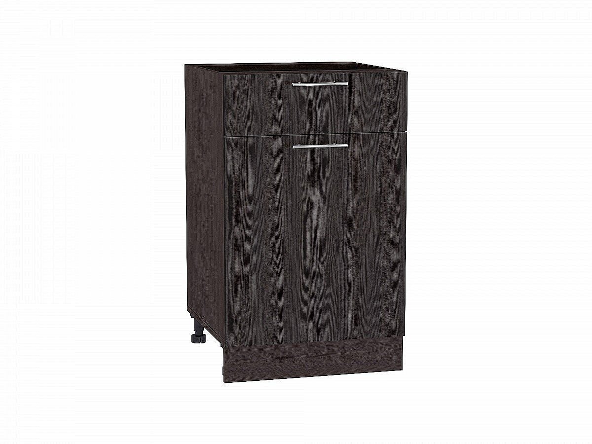 Шкаф нижний с 1-ой дверцей и ящиком Валерия-М, цвет: Венге Шкаф нижний с 1-ой дверцей и ящиком Валерия-М, цвет: Венге