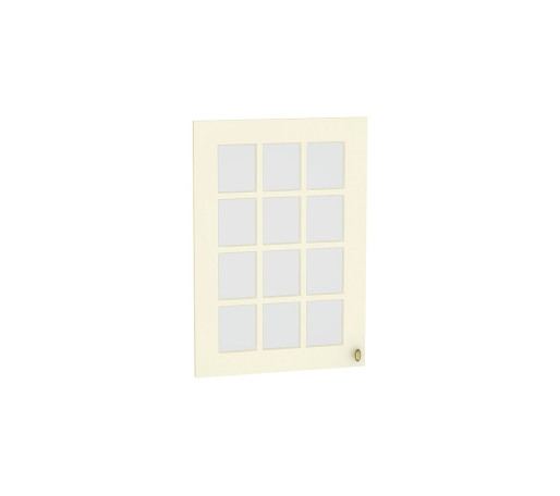 Комплект фасадов Прованс со стеклом для каркаса Ф-35Н В509, цвет: Ваниль