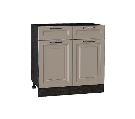 Шкаф нижний с 2-мя дверцами и 2-мя ящиками Ницца, цвет: Omnia