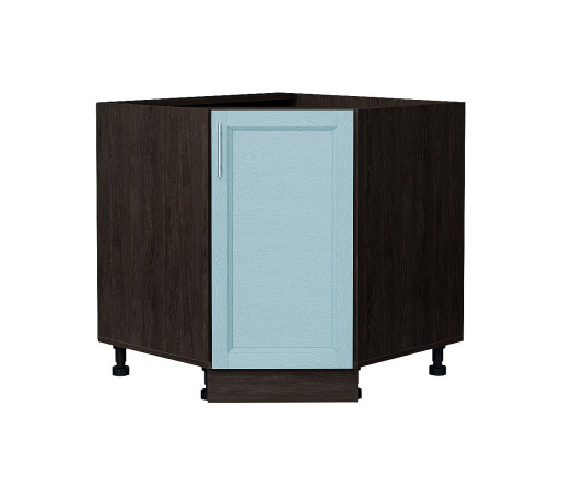 Шкаф нижний угловой (трапеция) Сканди, цвет: Sky Wood