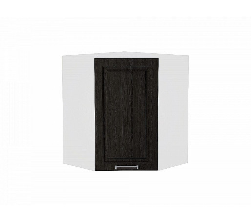 Шкаф верхний угловой Прага, цвет: Венге Премиум