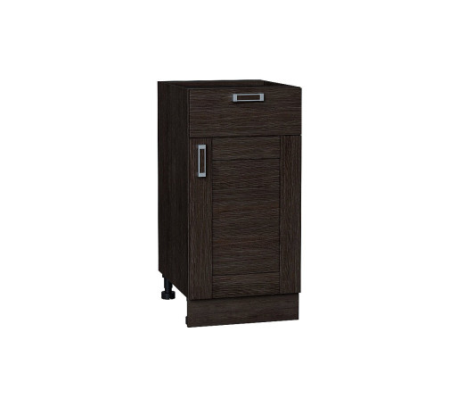 Шкаф нижний с 1-ой дверцей и ящиком Лофт, цвет: Wenge Veralinga