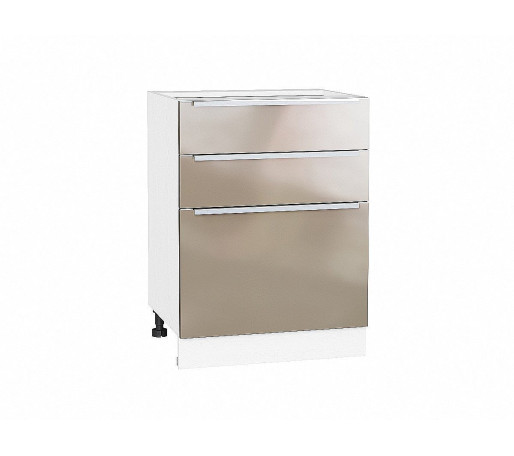 Шкаф нижний с 3-мя ящиками Фьюжн, цвет: Gallant