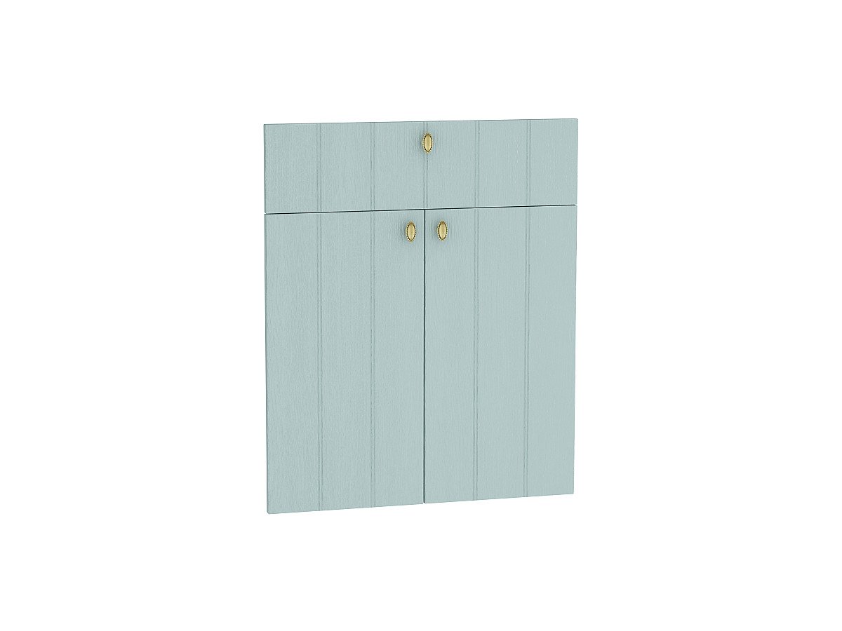 Комплект фасадов Прованс для каркаса Ф-41М Н601М/ШП601, цвет: Голубой Комплект фасадов Прованс для каркаса Ф-41М Н601М/ШП601, цвет: Голубой