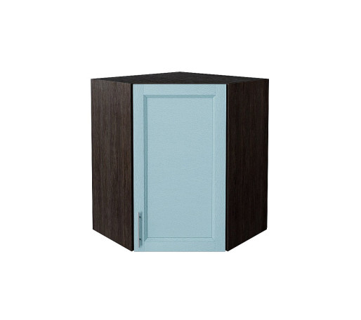 Шкаф верхний угловой Сканди, цвет: Sky Wood