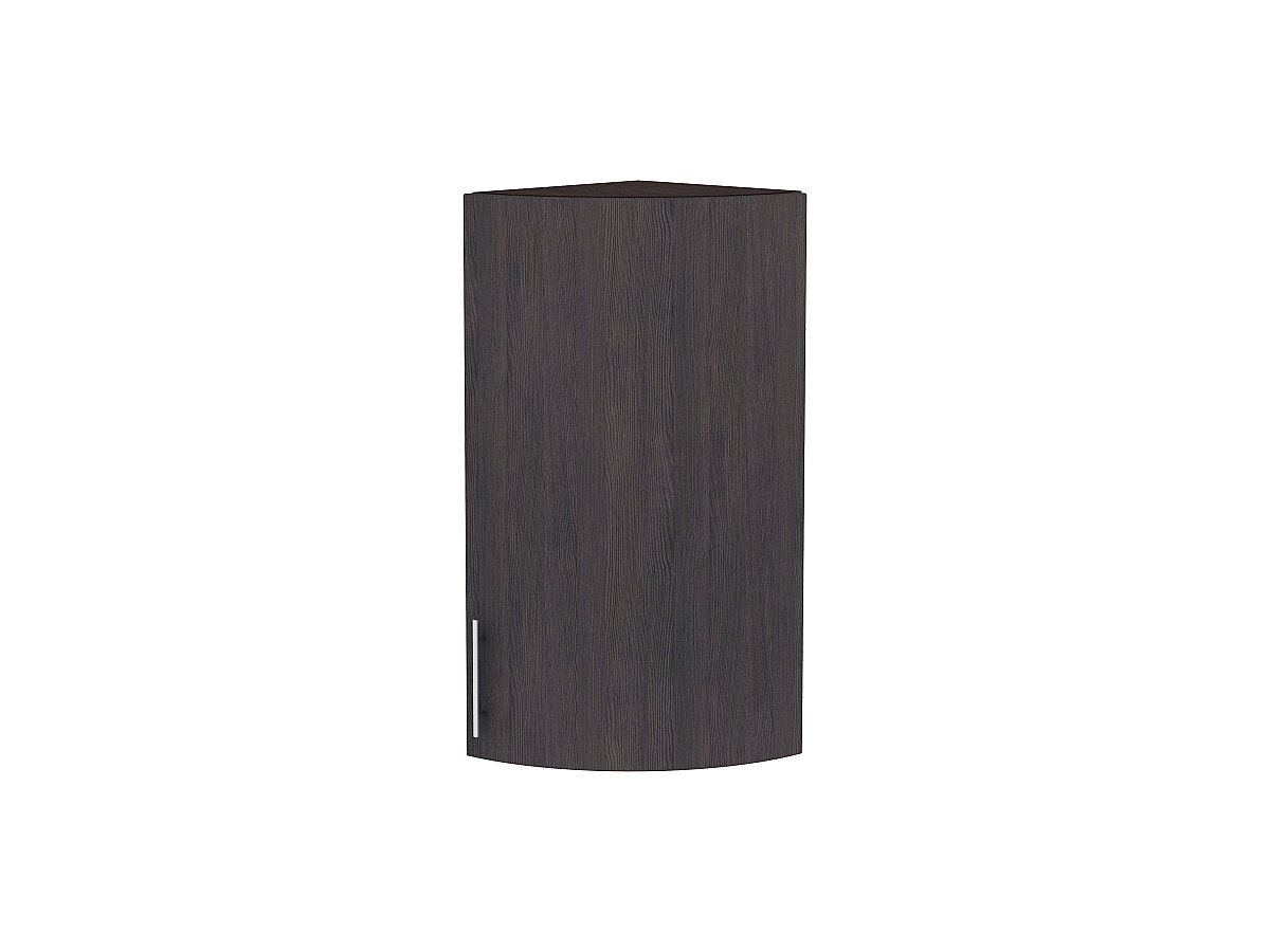 Шкаф верхний торцевой радиусный Валерия-М, цвет: Венге Шкаф верхний торцевой радиусный Валерия-М, цвет: Венге