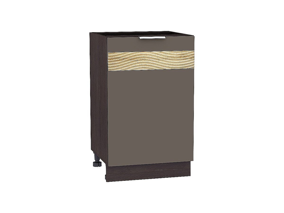 Шкаф нижний с 1-ой дверцей Терра DL, цвет: Смоки Софт Шкаф нижний с 1-ой дверцей Терра DL, цвет: Смоки Софт
