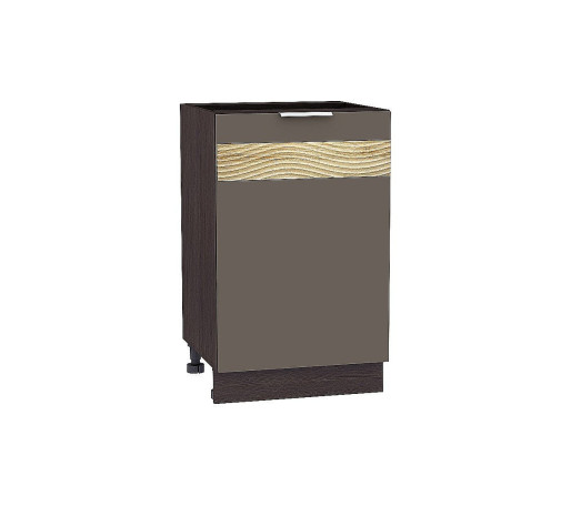 Шкаф нижний с 1-ой дверцей Терра DL, цвет: Смоки Софт