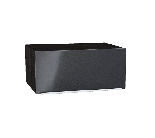Шкаф верхний горизонтальный глубокий Фьюжн, цвет: Anthracite