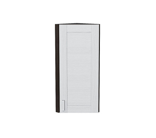 Шкаф верхний торцевой Лофт, цвет: Snow Veralinga