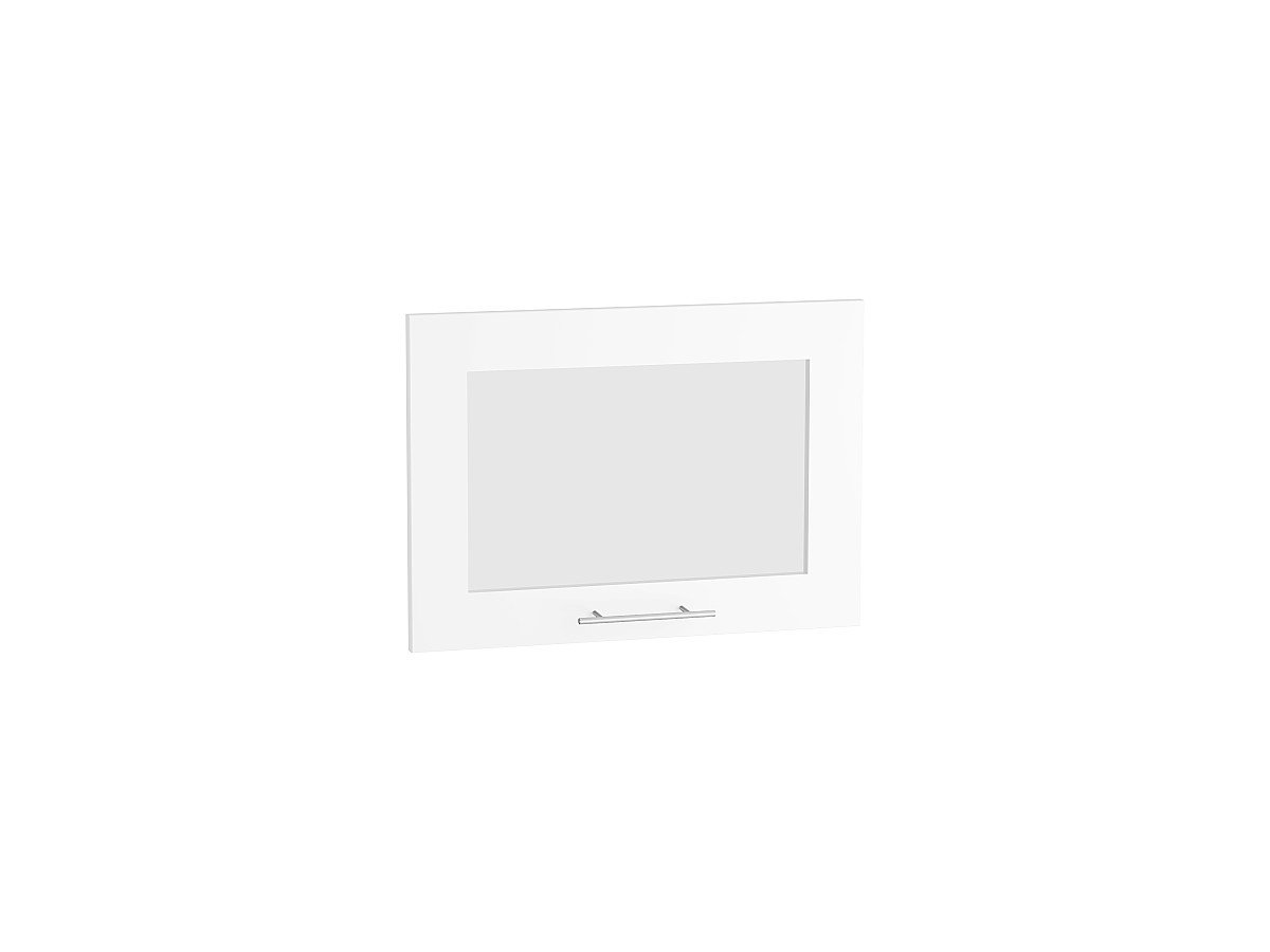 Комплект фасадов Валерия-М со стеклом для каркаса Ф-84 ВГ500, цвет: Белый глянец Комплект фасадов Валерия-М со стеклом для каркаса Ф-84 ВГ500, цвет: Белый глянец