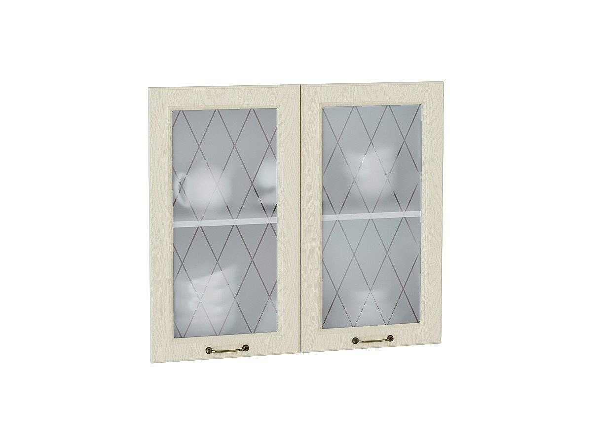 Комплект фасадов Ницца со стеклом для каркаса Ф-55 В800, цвет: Дуб крем Комплект фасадов Ницца со стеклом для каркаса Ф-55 В800, цвет: Дуб крем