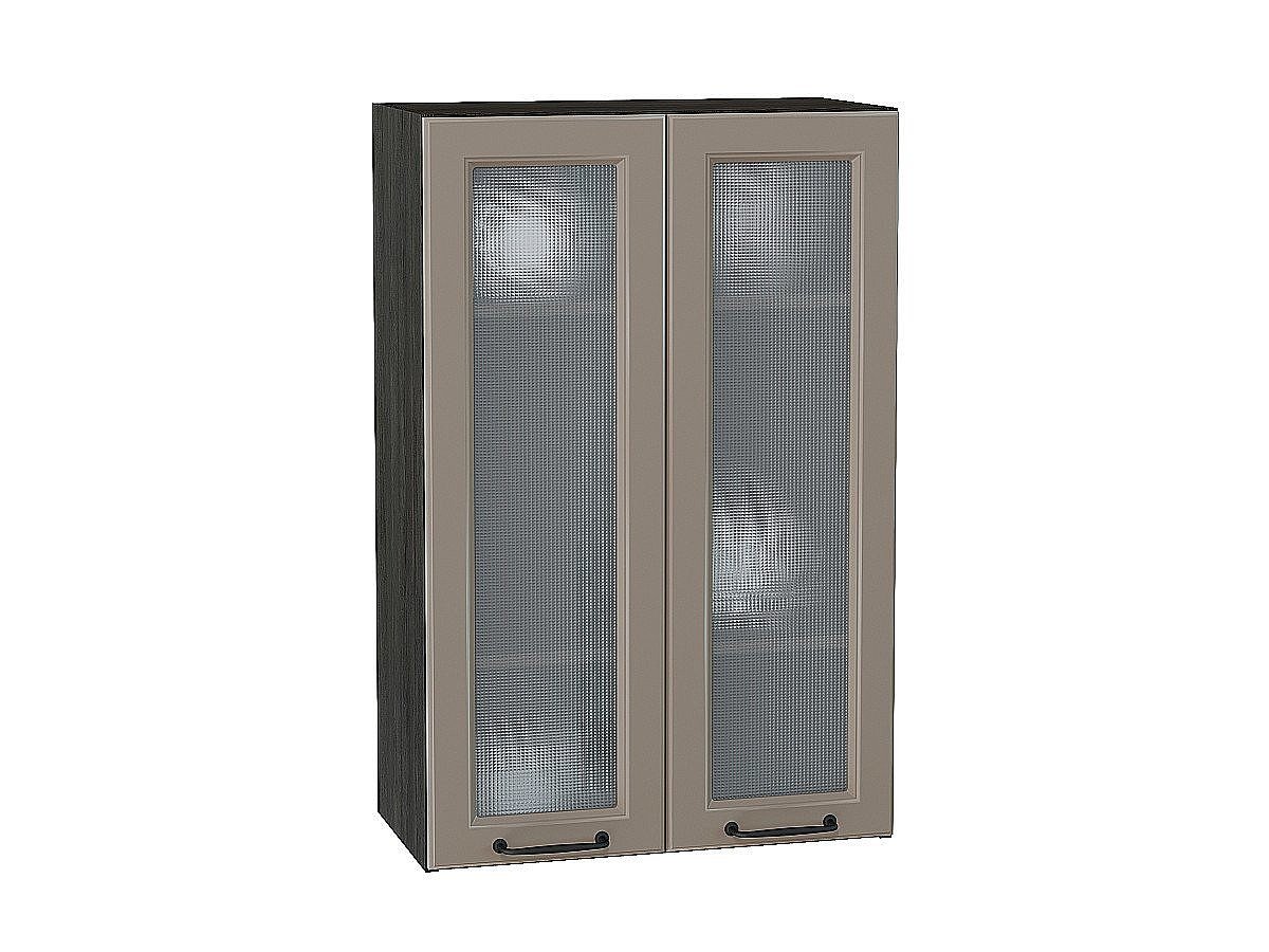 Шкаф верхний с 2-мя остекленными дверцами Ницца, цвет: Omnia Шкаф верхний с 2-мя остекленными дверцами Ницца, цвет: Omnia