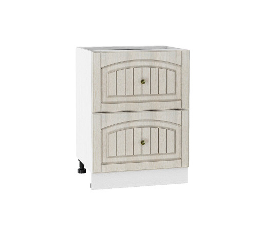 Шкаф нижний с 2-мя ящиками Верона, цвет: Ясень золото