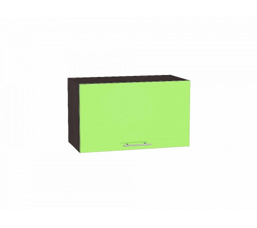 Шкаф верхний горизонтальный Валерия-М, цвет: Салатовый глянец