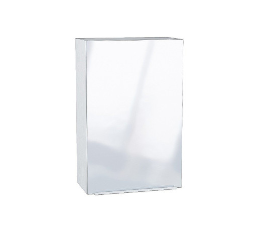 Шкаф верхний с 1-ой дверцей Фьюжн, цвет: Angel