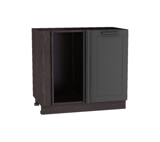 Шкаф нижний угловой Глетчер, цвет: Маренго Силк