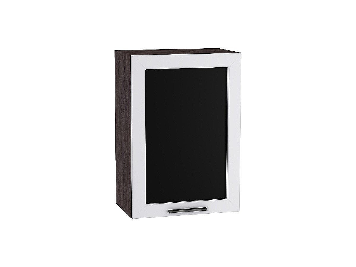 Шкаф верхний с 1-ой остекленной дверцей Глетчер, цвет: Гейнсборо Силк Шкаф верхний с 1-ой остекленной дверцей Глетчер, цвет: Гейнсборо Силк