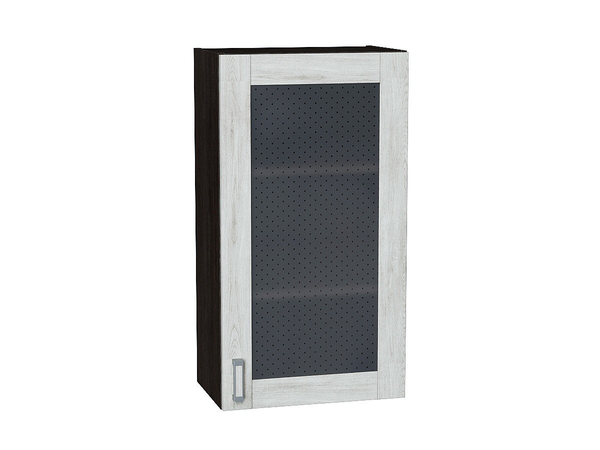 Шкаф верхний с 1-ой остекленной дверцей Лофт, цвет: Nordic Oak Шкаф верхний с 1-ой остекленной дверцей Лофт, цвет: Nordic Oak