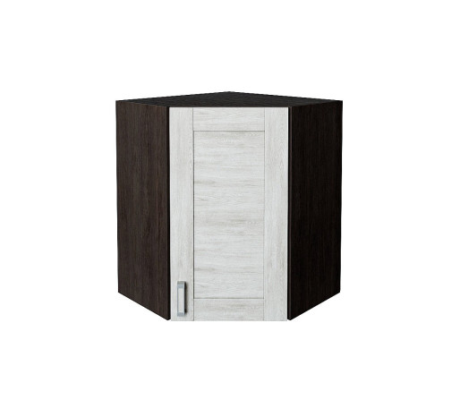 Шкаф верхний угловой Лофт, цвет: Nordic Oak