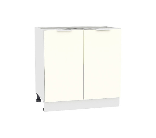 Шкаф нижний с 2-мя дверцами Терра, цвет: Ваниль софт