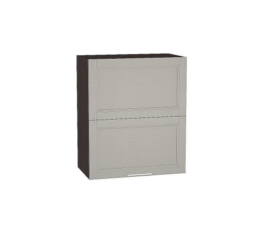 Шкаф верхний горизонтальный с подъемным механизмом Сканди, цвет: Grey Softwood