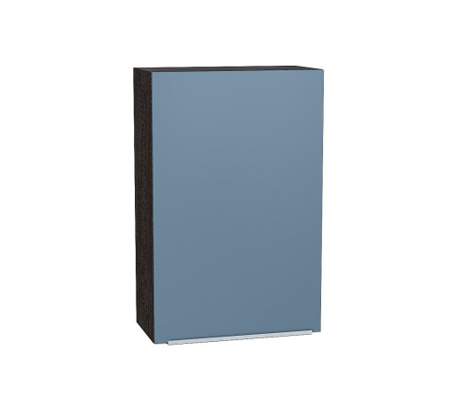 Шкаф верхний с 1-ой дверцей Фьюжн, цвет: Silky Blue