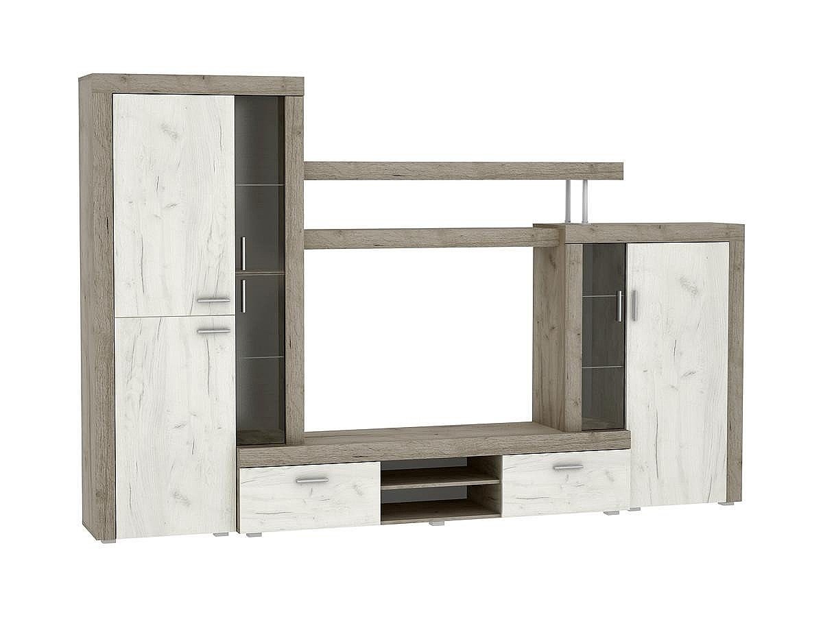 Тумба центральная Модерн ТБ-400, цвет: Дуб белый Тумба центральная Модерн ТБ-400, цвет: Дуб белый