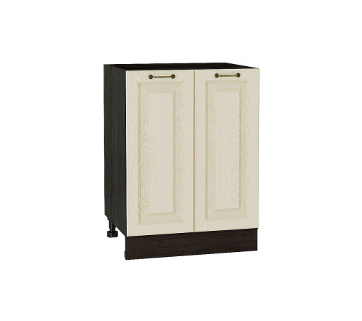 Шкаф нижний с 2-мя дверцами Ницца, цвет: Дуб крем