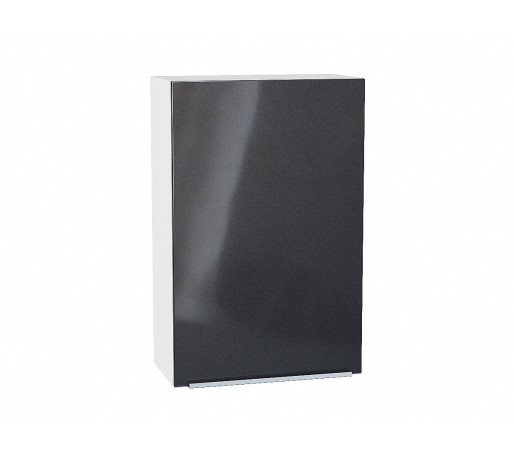 Шкаф верхний с 1-ой дверцей Фьюжн, цвет: Anthracite