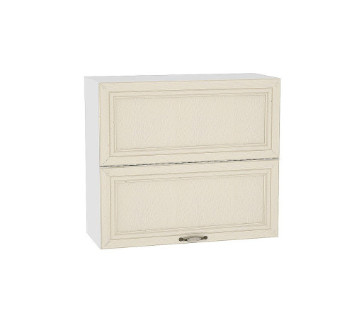 Шкаф верхний горизонтальный с подъемным механизмом Шале, цвет: Ivory