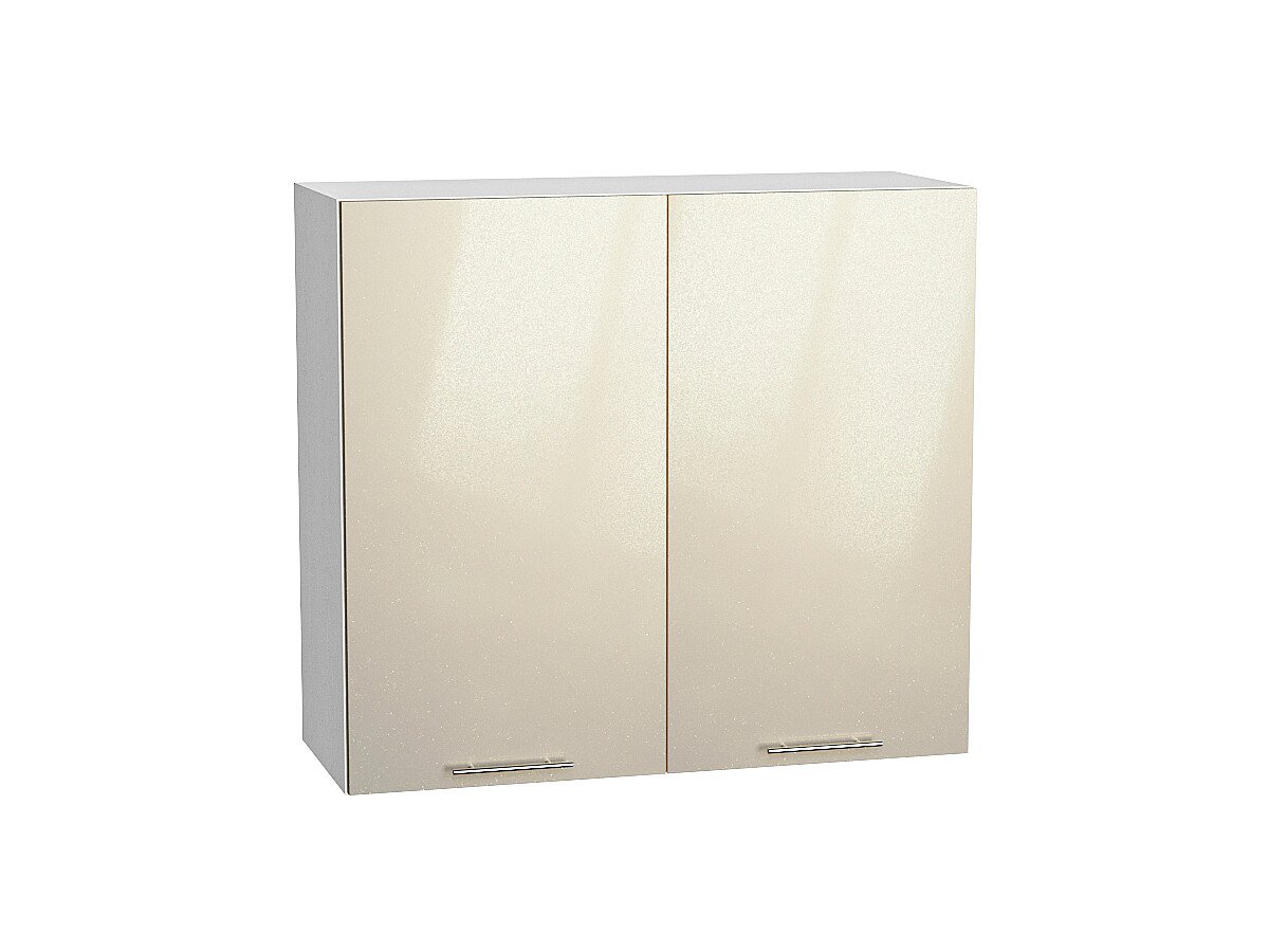 Шкаф верхний с 2-мя дверцами Валерия-М, цвет: Бежевый металлик Шкаф верхний с 2-мя дверцами Валерия-М, цвет: Бежевый металлик
