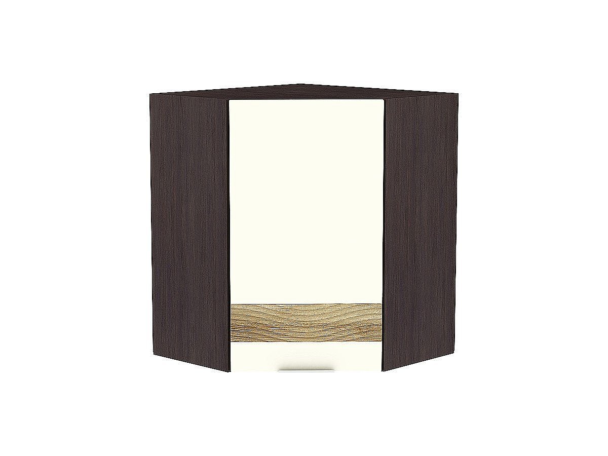 Шкаф верхний угловой Терра DR, цвет: Ваниль софт Шкаф верхний угловой Терра DR, цвет: Ваниль софт