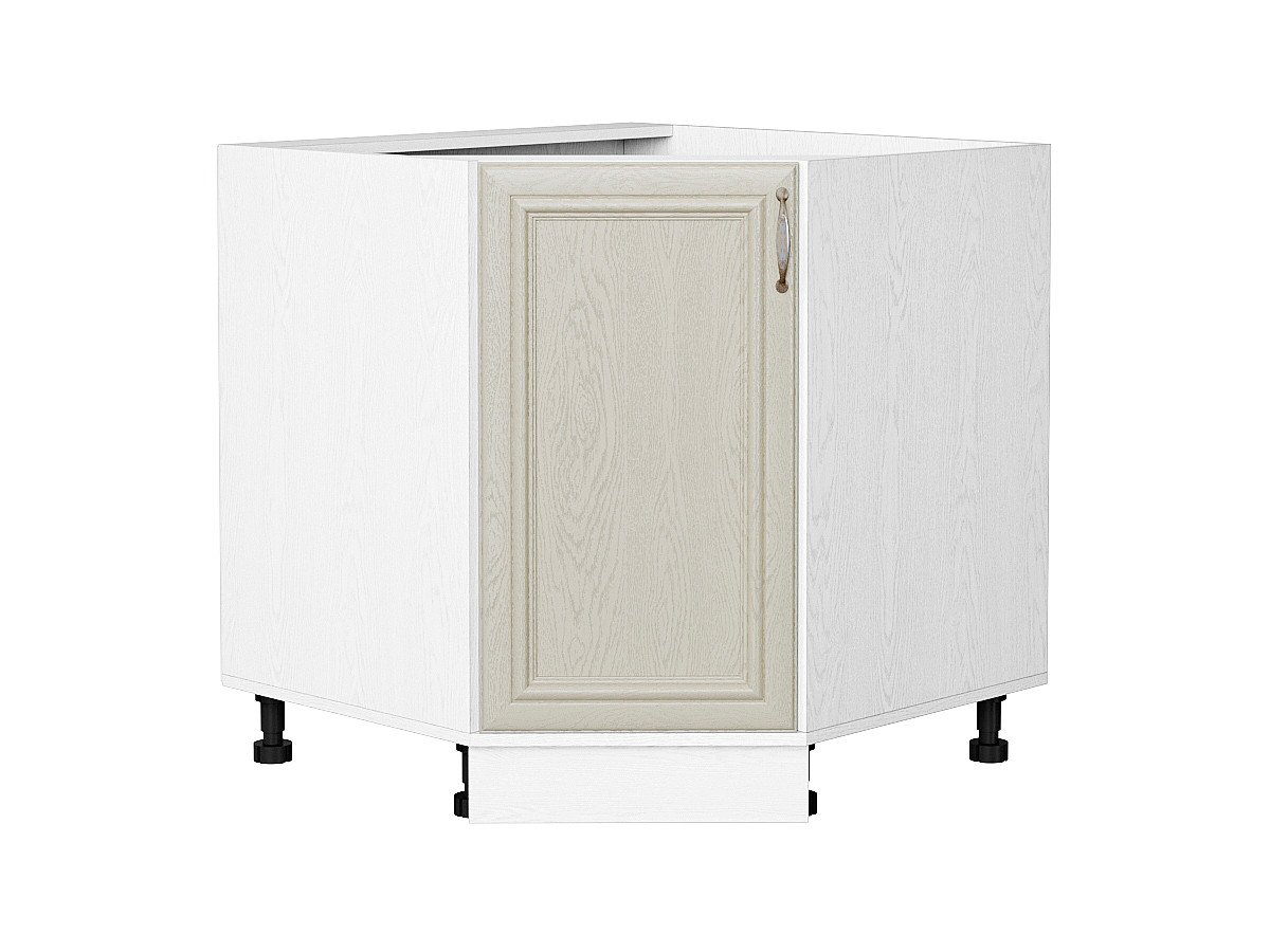 Шкаф нижний угловой (трапеция) Шале, цвет: Ivory Шкаф нижний угловой (трапеция) Шале, цвет: Ivory