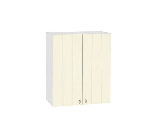 Шкаф верхний с 2-мя дверцами Прованс, цвет: Ваниль