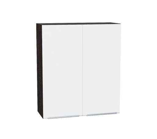 Шкаф верхний с 2-мя дверцами Фьюжн, цвет: Silky White