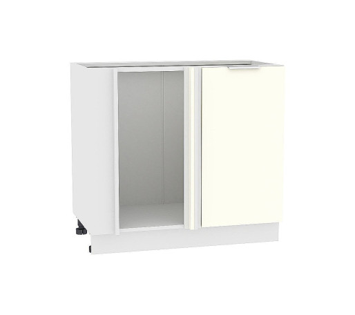 Шкаф нижний угловой Терра, цвет: Ваниль софт