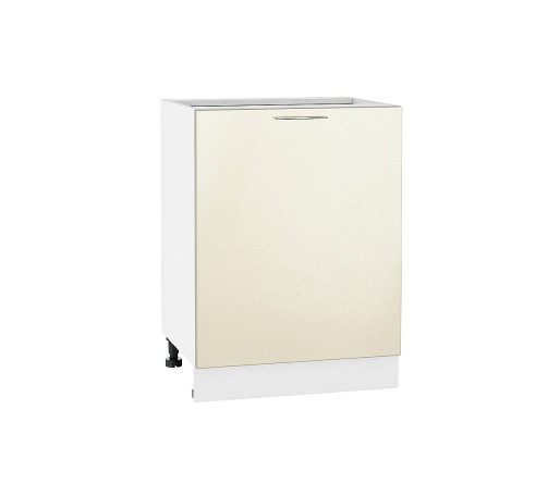 Шкаф нижний с 1-ой дверцей Валерия-М, цвет: Бежевый металлик