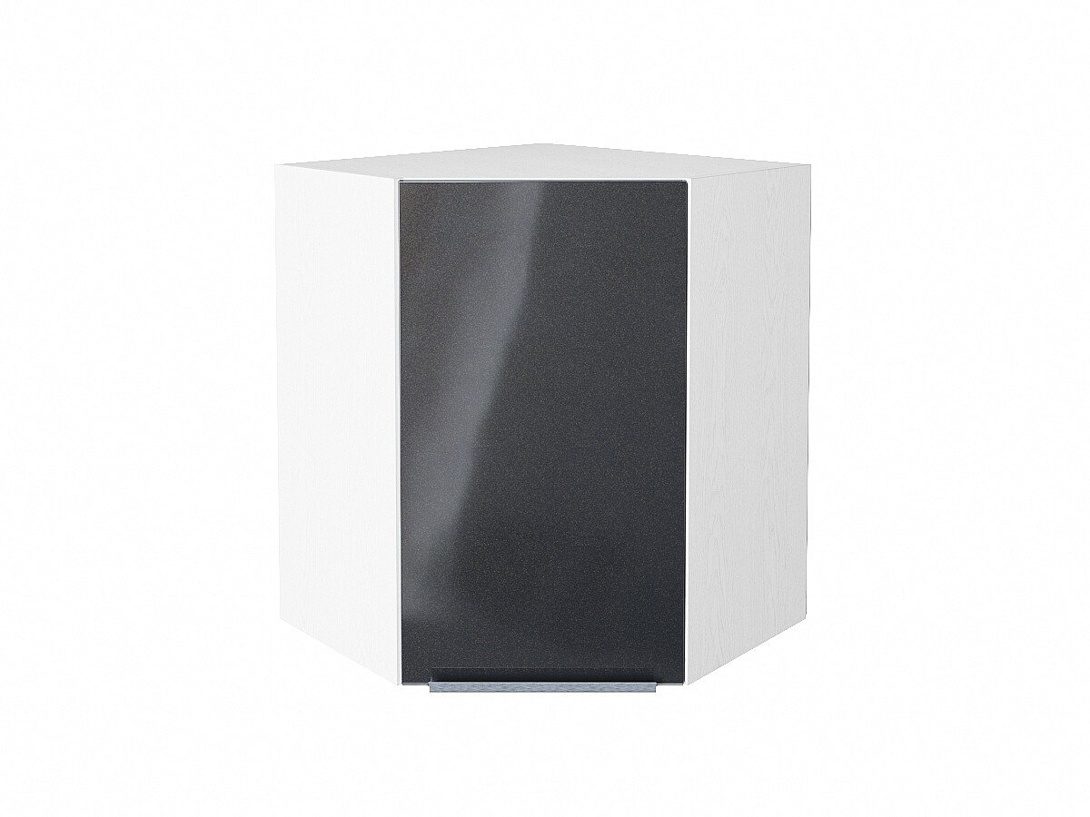 Шкаф верхний угловой Фьюжн, цвет: Anthracite Шкаф верхний угловой Фьюжн, цвет: Anthracite