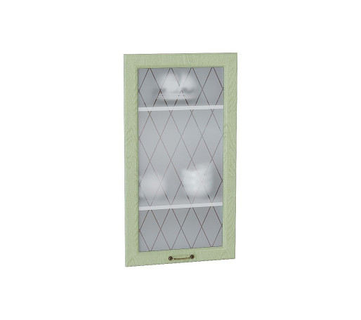 Комплект фасадов Ницца со стеклом для каркаса Ф-35Н В509, цвет: Дуб оливковый